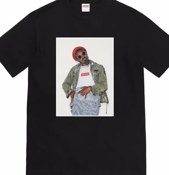 T-shirt Short L M sleeved 22FW and Andr Black é XL White S Tee Andr é Photo Person Benjamin 0709